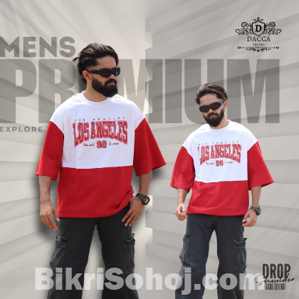 Drop shoulder T-shirt